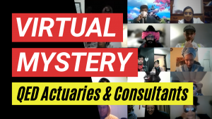 Image: Virtual Mystery - QED Actuaries and Consultants