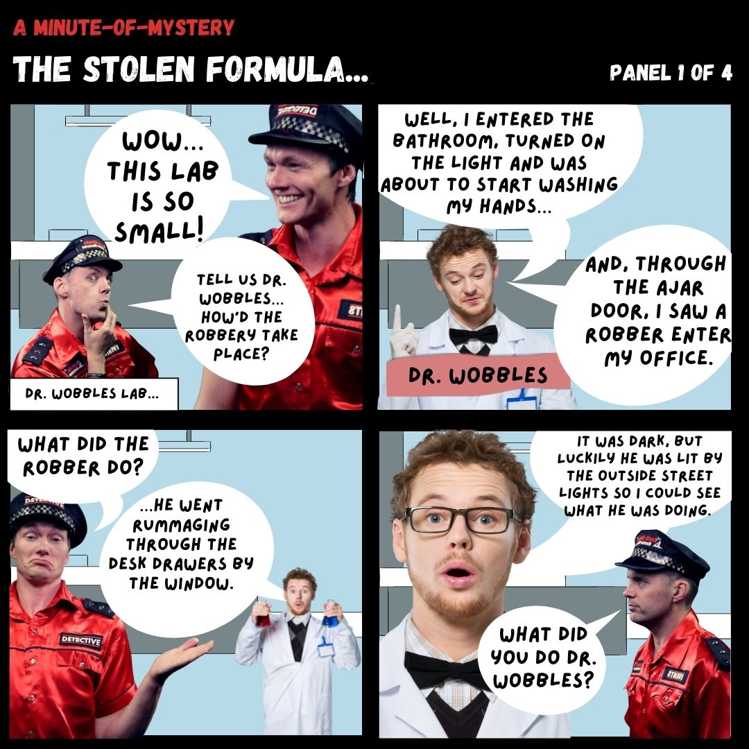 A Minute of Mystery | Stolen-Formula | 01