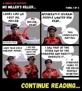 Minute of Mystery - Ms Miller's Killer
