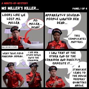 Minute of Mystery - Ms Miller's Killer