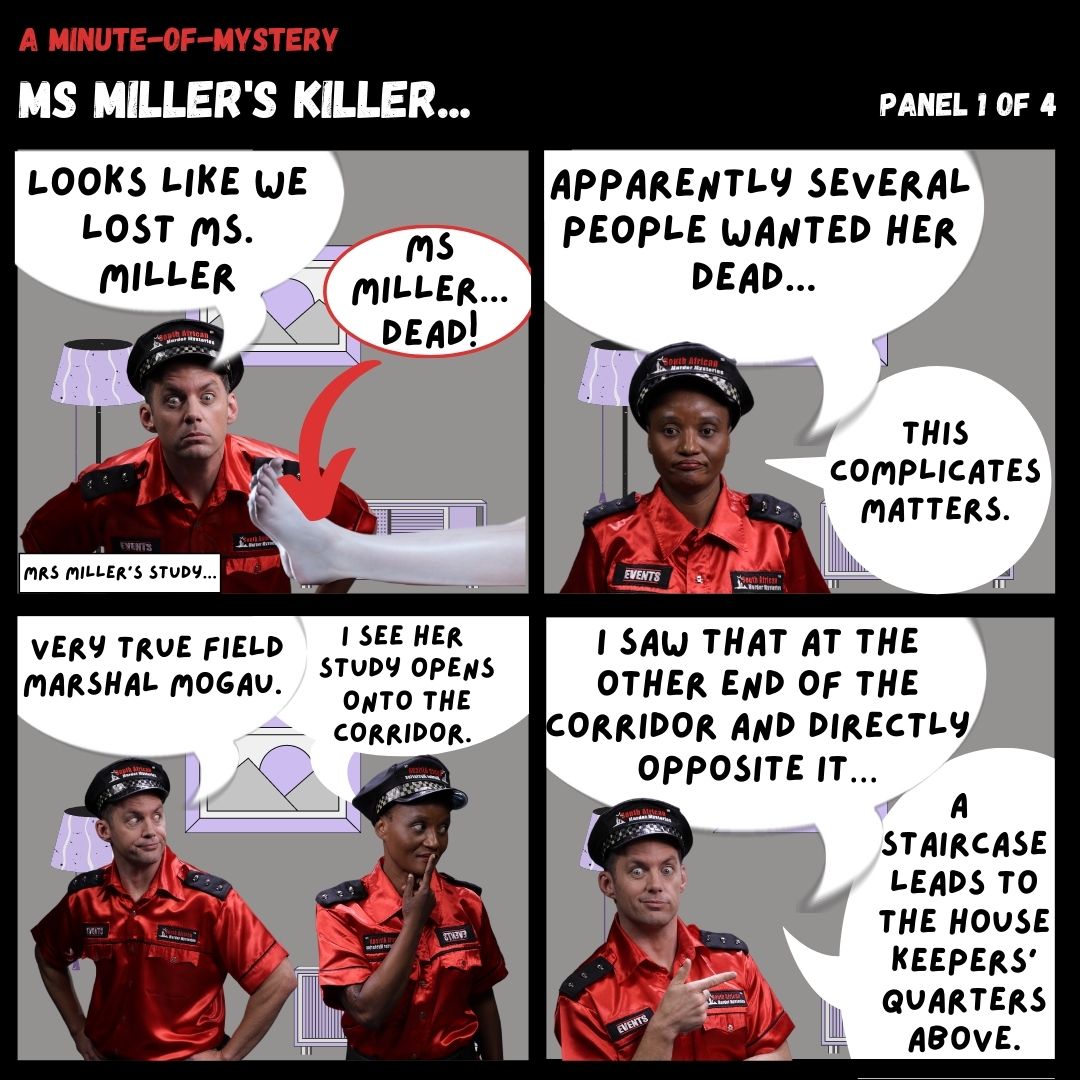 Minute of Mystery - Ms Miller's Killer