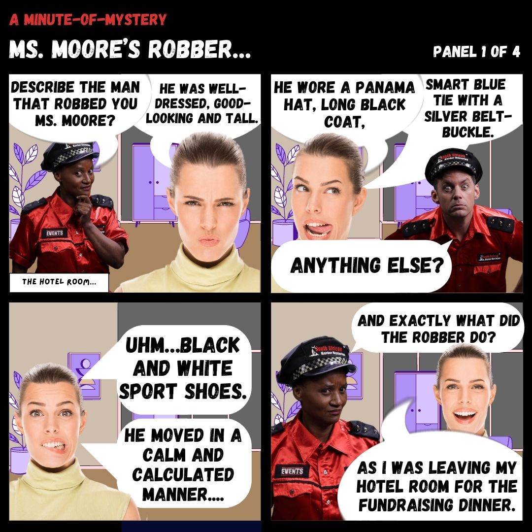 Minute of Mystery - Ms. Moore’s Robber…