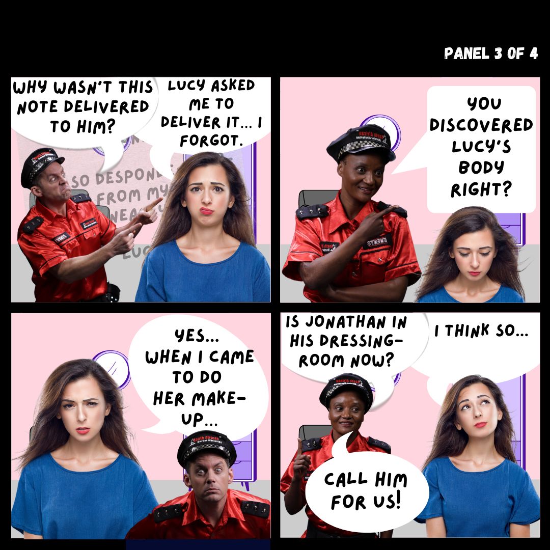 Minute of Mystery - Lucy Larson is dead...