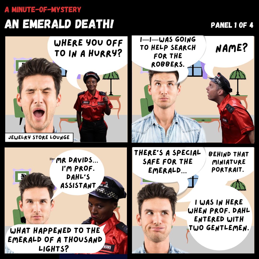 Minute of Mystery - An Emerald Death!