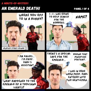 Minute of Mystery - An Emerald Death!