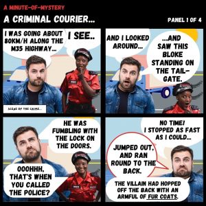 Minute-Of-Mystery | A Criminal Courier...