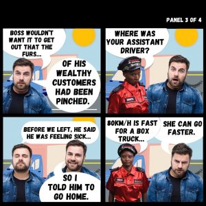 Minute-Of-Mystery | A Criminal Courier...