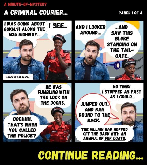 Minute-Of-Mystery | A Criminal Courier...