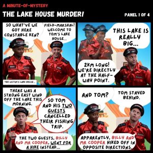 Minute-Of-Mystery | The Lake House Murder!