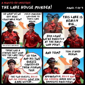 Minute-Of-Mystery | The Lake House Murder!
