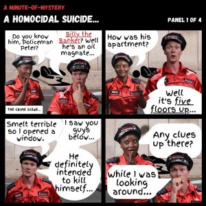 Minute-Of-Mystery | A Homocidal Suicide...