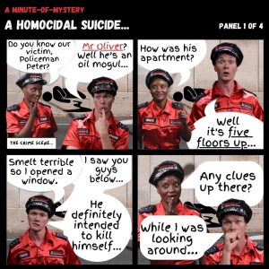 Minute-Of-Mystery | A Homocidal Suicide...