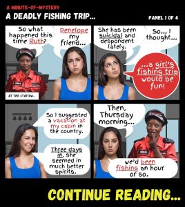 Minute-Of-Mystery | A Deadly Fishing Trip...