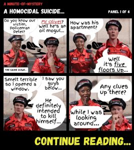 Minute-Of-Mystery | A Homocidal Suicide...