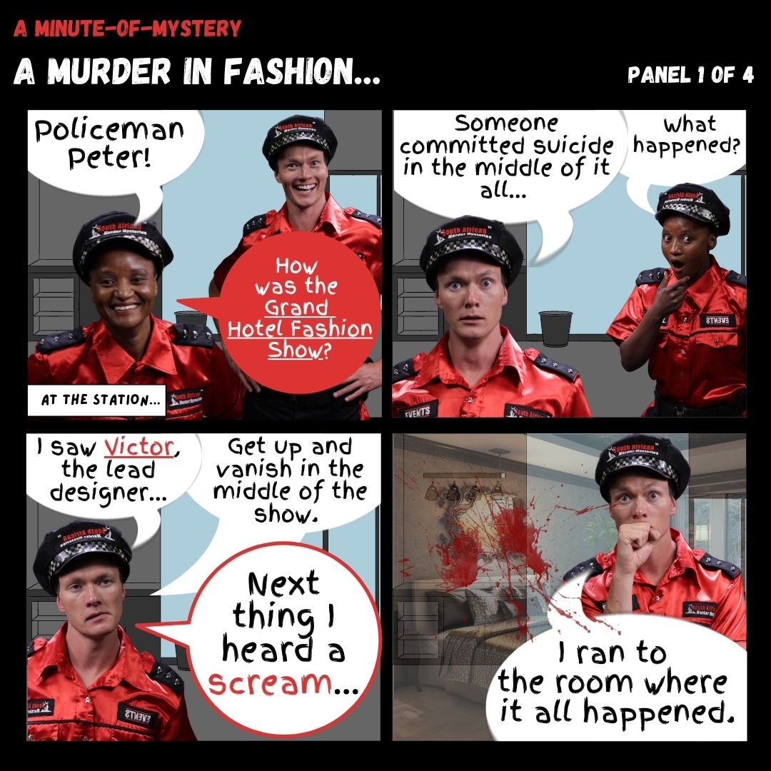 Minute-Of-Mystery | A Murder in Fashion…