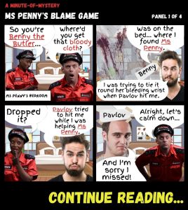 Minute-Of-Mystery | Ms Penny's Blame Game