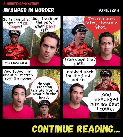 Minute-Of-Mystery | Swamped in Murder...