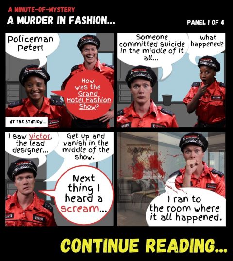 Minute-Of-Mystery | A Murder in Fashion…