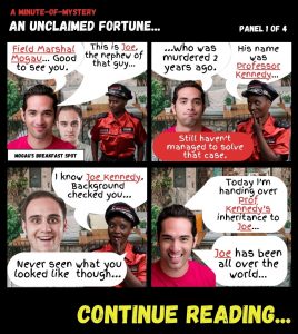 Minute-Of-Mystery | An Unclaimed Fortune...