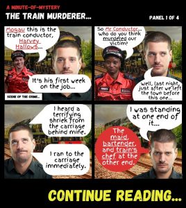 Minute-Of-Mystery | The Train Murderer...