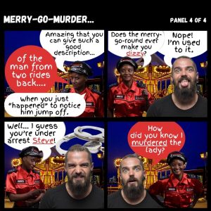 Minute-Of-Mystery | Merry-Go-Murder...