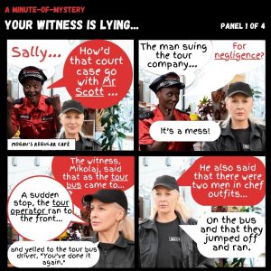 Minute-Of-Mystery | Your Witness is Lying...