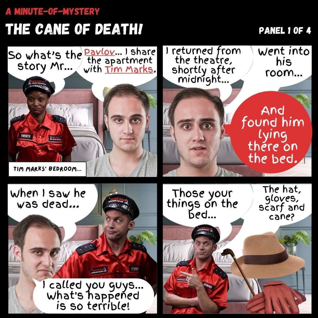 Minute-Of-Mystery | The Cane of Death!