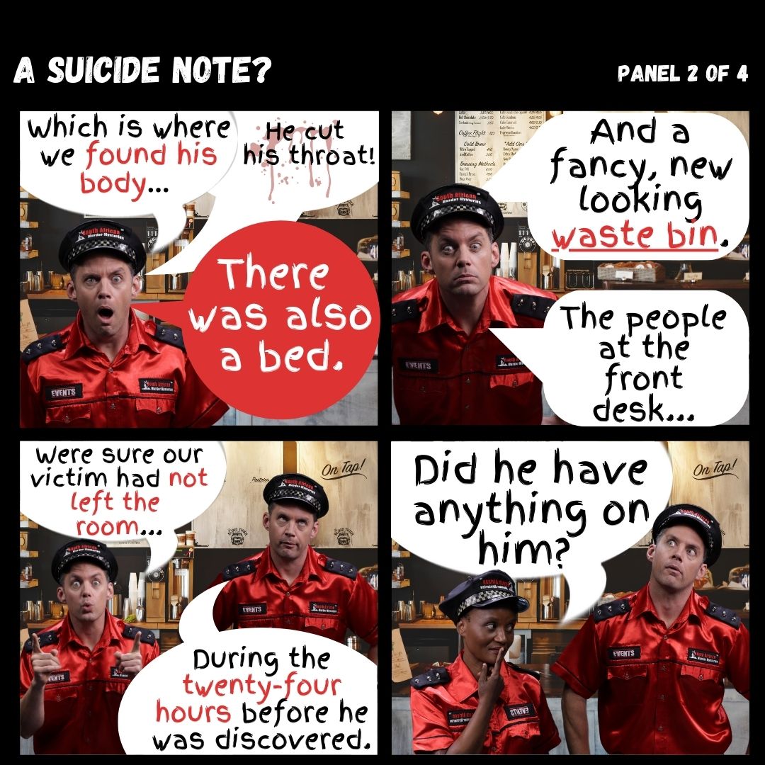 Minute-Of-Mystery | A suicide note?