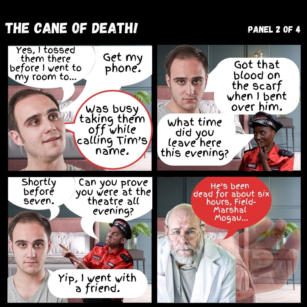 Minute-Of-Mystery | The Cane of Death!