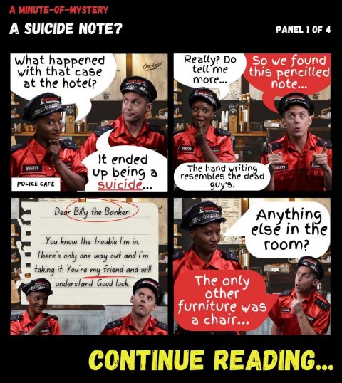 Minute-Of-Mystery | A suicide note?