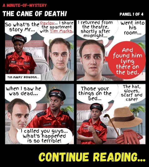 Minute-Of-Mystery | The Cane of Death!