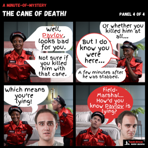 Minute-Of-Mystery | The Cane of Death!