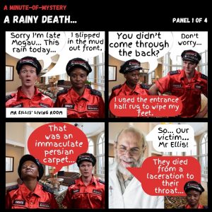 Minute-Of-Mystery | A Rainy Death...
