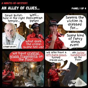 Minute-Of-Mystery | An Alley Of Clues...