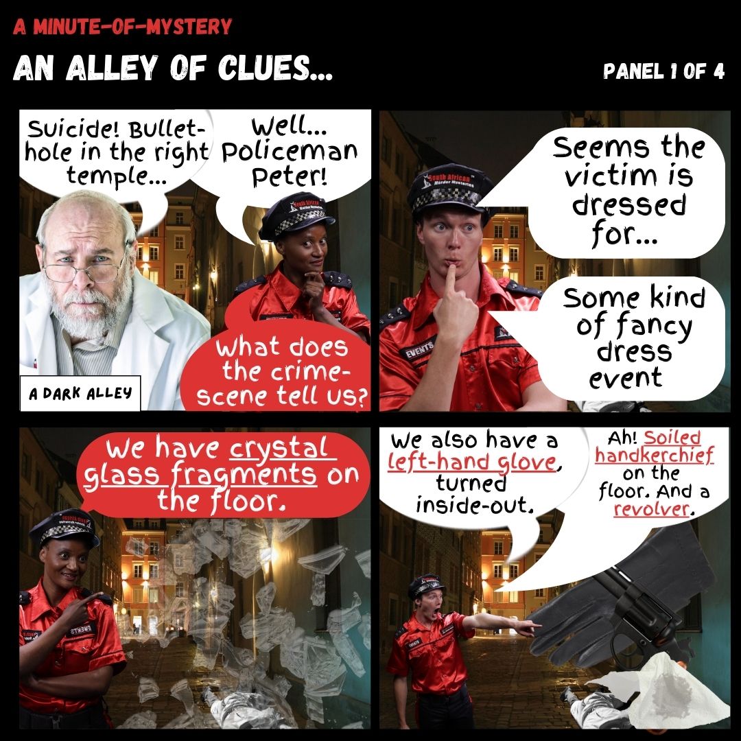 Minute-Of-Mystery | An Alley Of Clues...