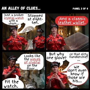 Minute-Of-Mystery | An Alley Of Clues...