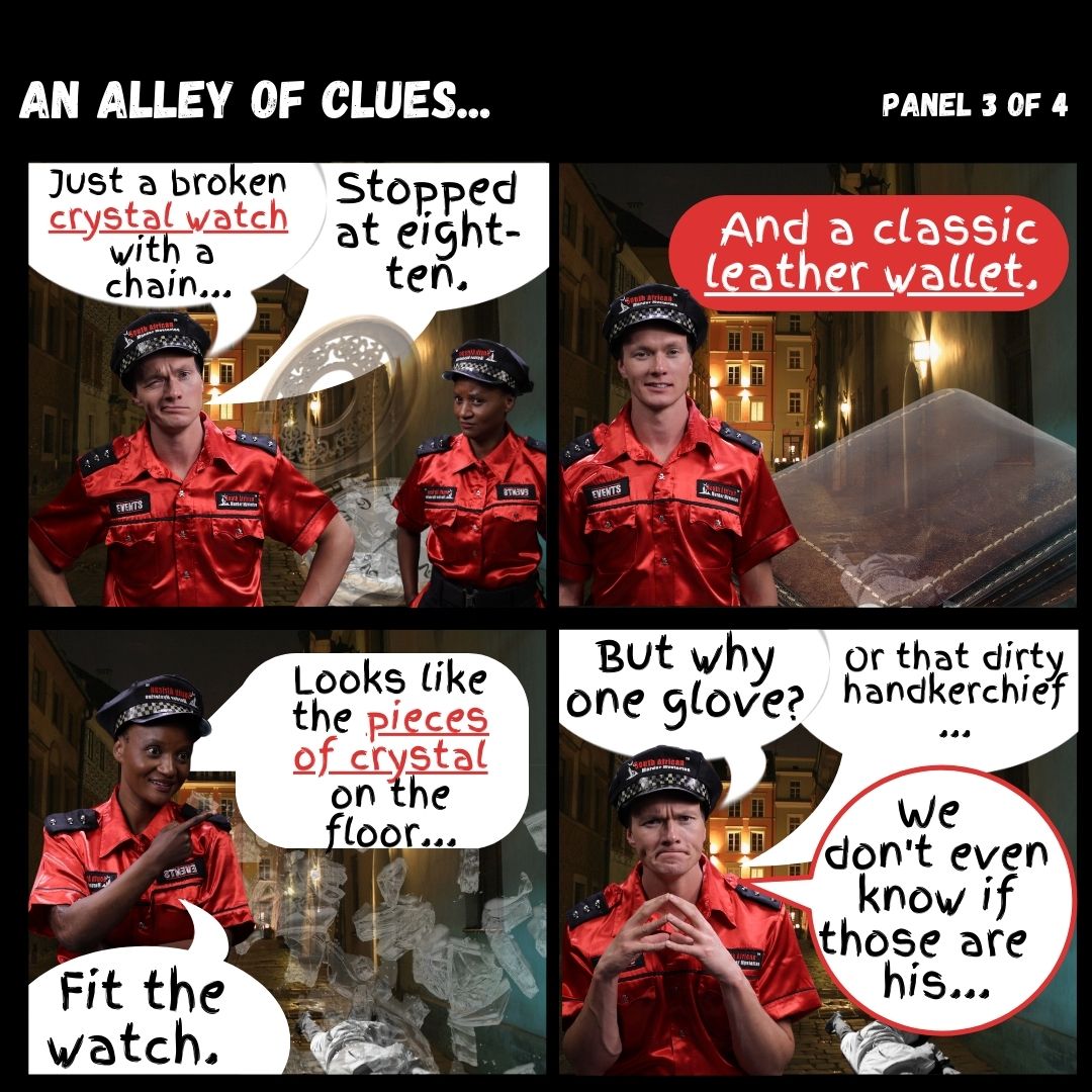 Minute-Of-Mystery | An Alley Of Clues...