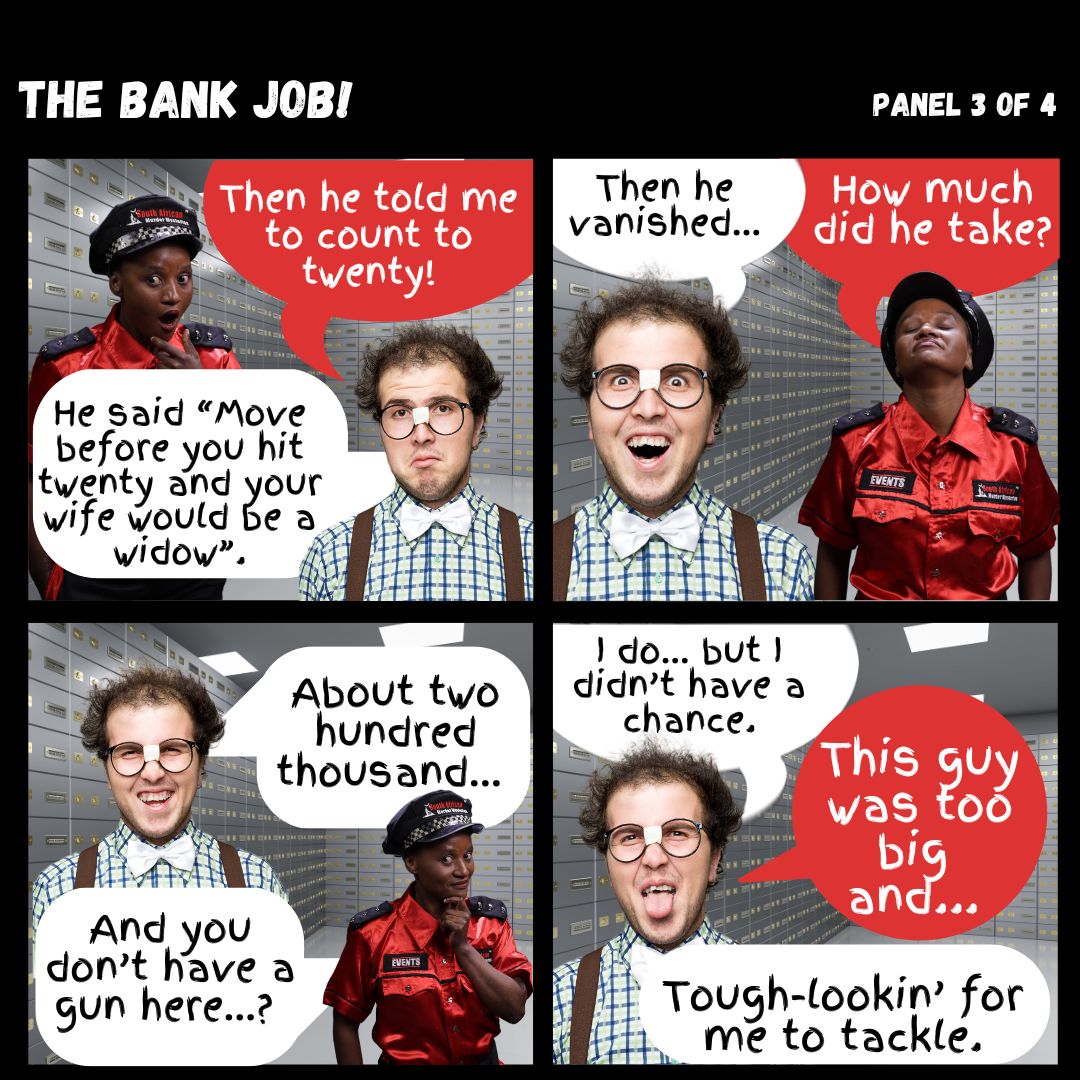 Minute-Of-Mystery | The Bank Job!