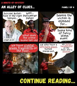 Minute-Of-Mystery | An Alley Of Clues...