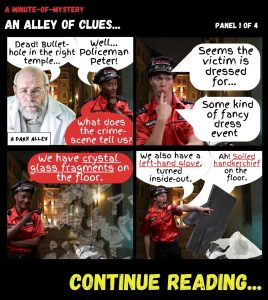 Minute-Of-Mystery | An Alley Of Clues...