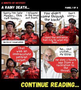 Minute-Of-Mystery | A Rainy Death...