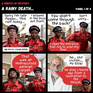 Minute-Of-Mystery | A Rainy Death...