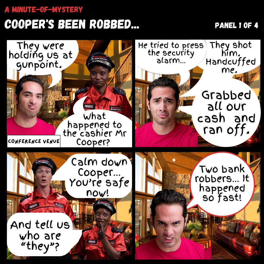 Minute-Of-Mystery | Cooper's Been Robbed