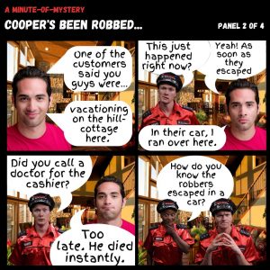 Minute-Of-Mystery | Cooper's Been Robbed
