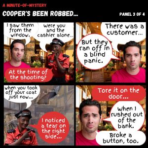 Minute-Of-Mystery | Cooper's Been Robbed
