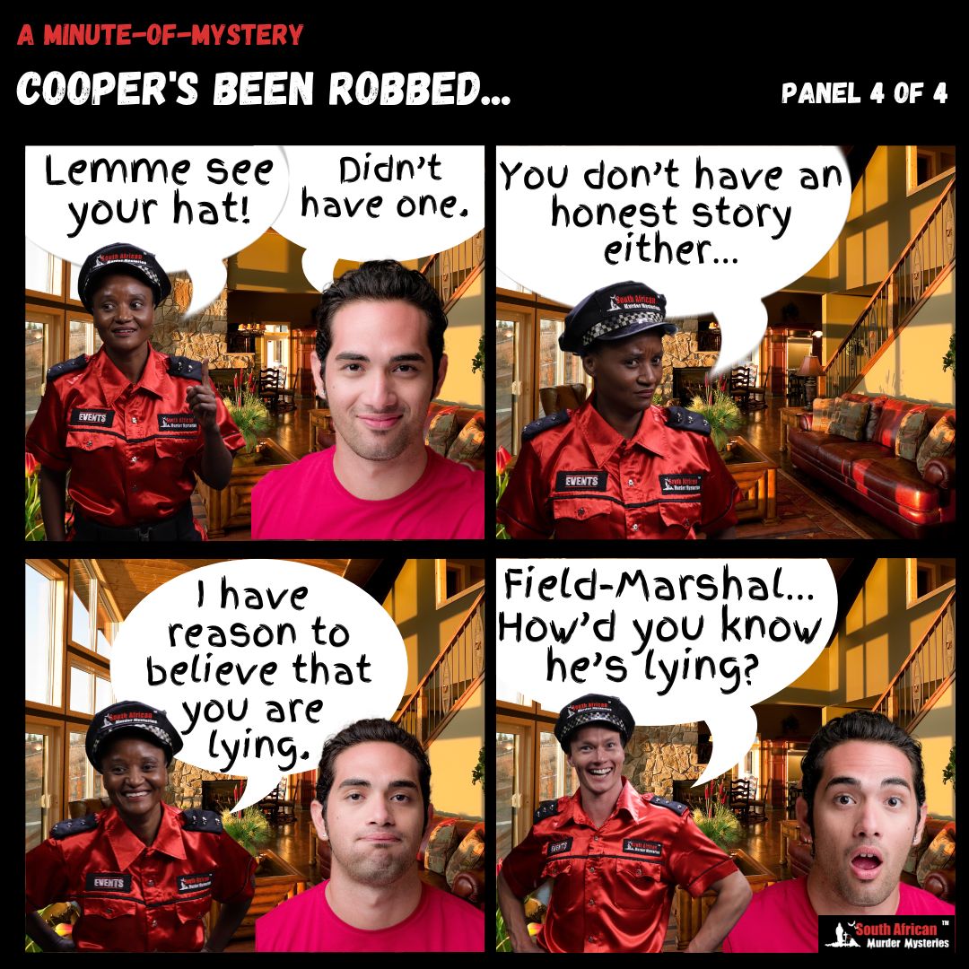 Minute-Of-Mystery | Cooper's Been Robbed