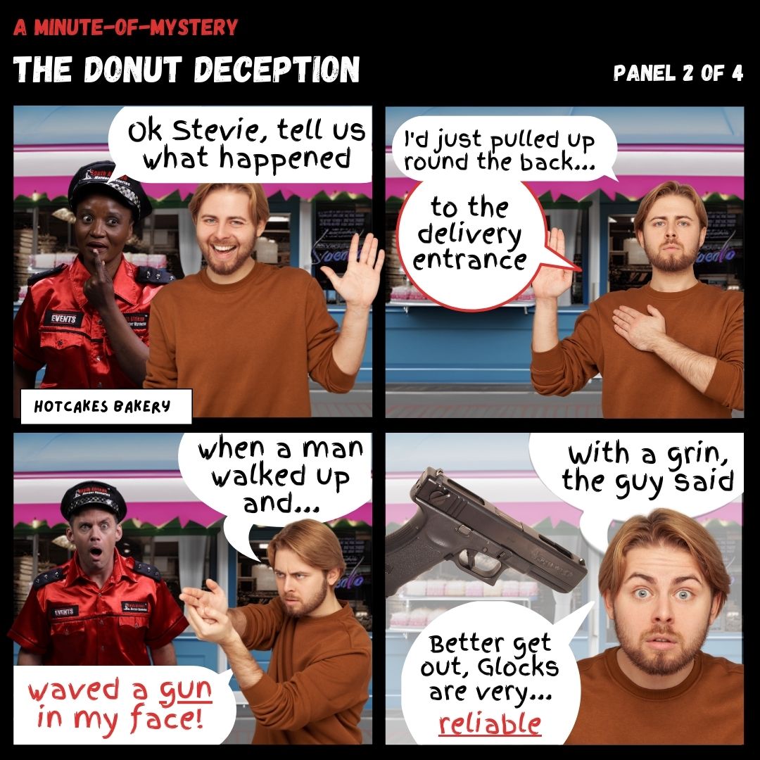 Minute-Of-Mystery | The Donut Deception