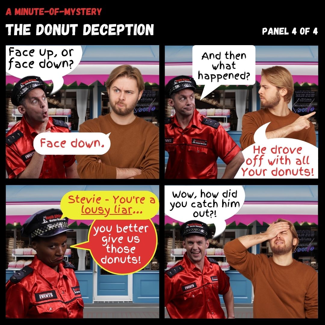 Minute-Of-Mystery | The Donut Deception
