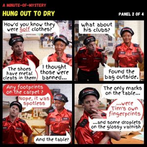 Minute-Of-Mystery | Hung Out To Dry