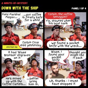 Minute-Of-Mystery | Down With The Ship